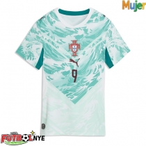 Camiseta Portugal Goncalo Ramos #9 Visitante Equipación para mujer Mundial 2026 manga corta